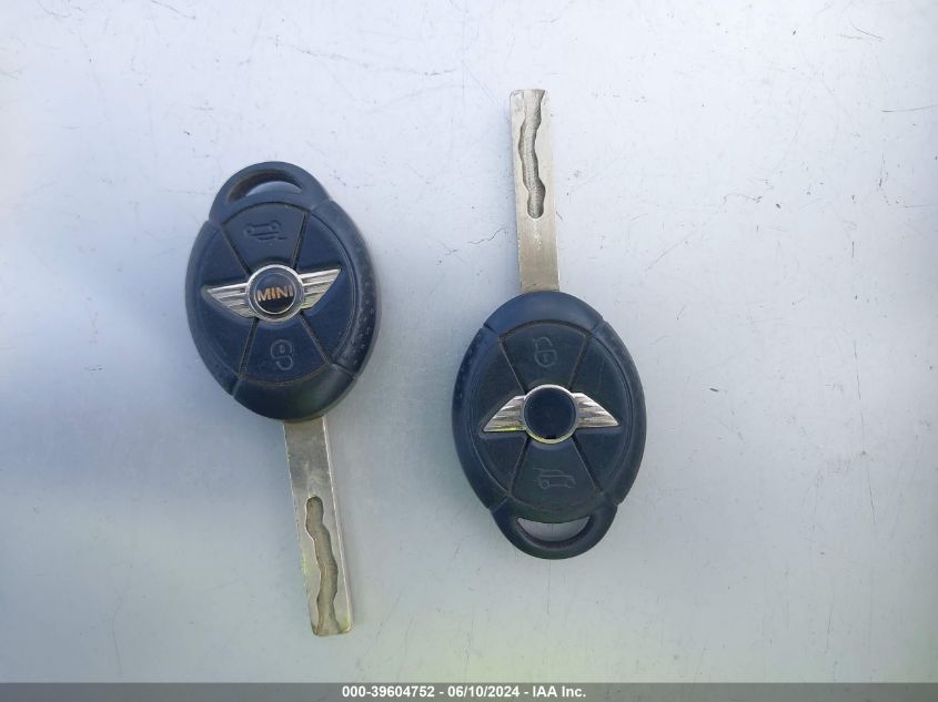 2006 Mini Cooper VIN: WMWRC33576TJ75020 Lot: 39604752