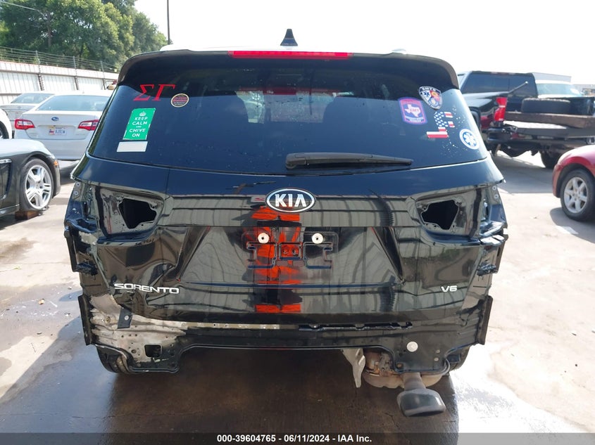 2019 Kia Sorento 3.3L Lx VIN: 5XYPG4A54KG463476 Lot: 39604765