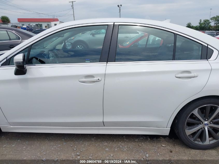 2016 Subaru Legacy 2.5I Limited VIN: 4S3BNBJ60G3058014 Lot: 39604768