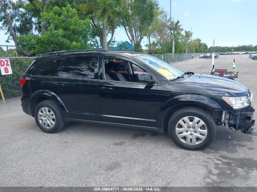 2019 Dodge Journey Se VIN: 3C4PDCBB3KT783713 Lot: 39604771