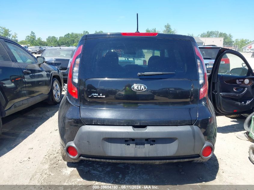 2015 Kia Soul VIN: KNDJN2A23F7791481 Lot: 39604780