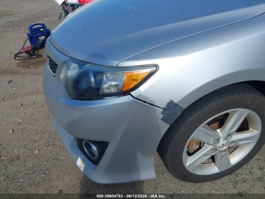 2012 Toyota Camry Se VIN: 4T1BF1FK6CU539222 Lot: 39604783