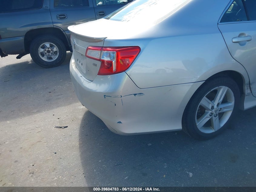 2012 Toyota Camry Se VIN: 4T1BF1FK6CU539222 Lot: 39604783