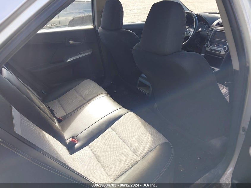 2012 Toyota Camry Se VIN: 4T1BF1FK6CU539222 Lot: 39604783