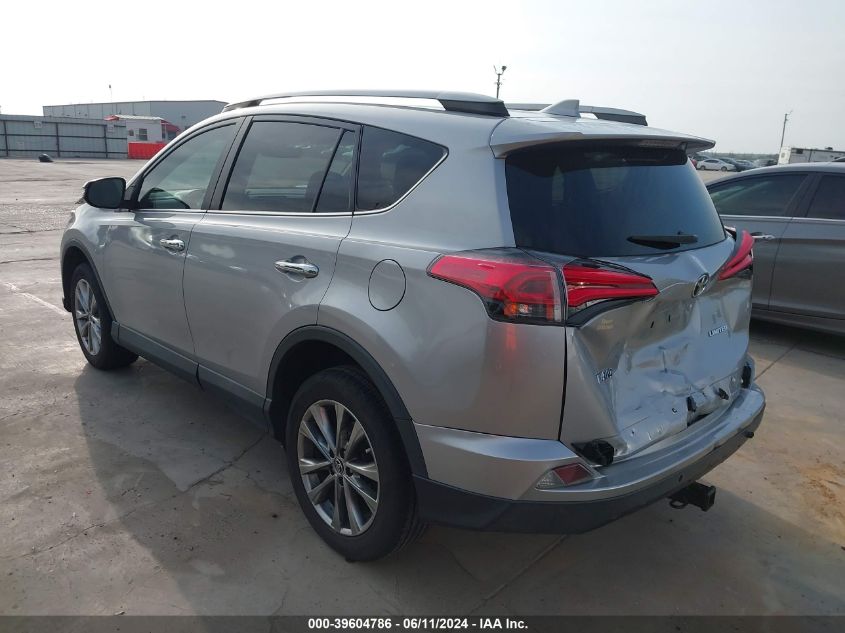 2017 Toyota Rav4 Limited VIN: 2T3YFREV9HW360059 Lot: 39604786