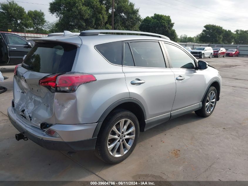 2017 Toyota Rav4 Limited VIN: 2T3YFREV9HW360059 Lot: 39604786