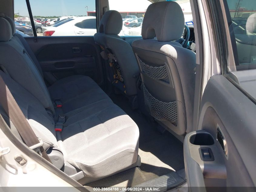 2006 Honda Pilot Ex VIN: 5FNYF28436B050826 Lot: 39604788