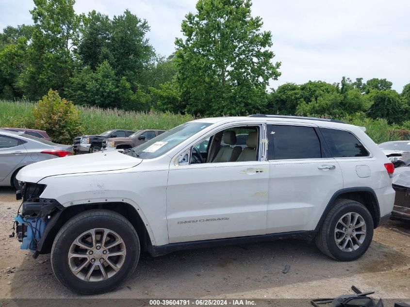 2015 Jeep Grand Cherokee Limited VIN: 1C4RJFBG8FC165626 Lot: 39604791