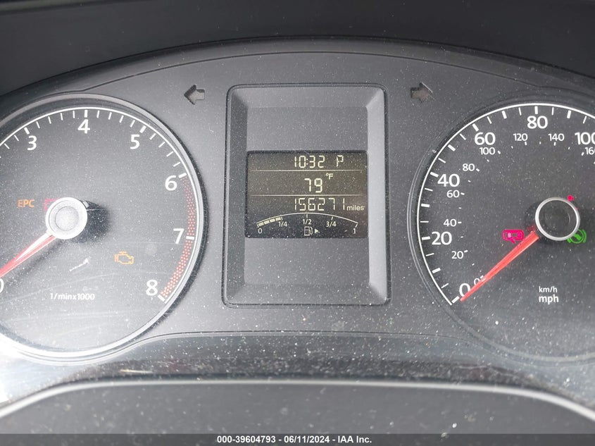 2013 Volkswagen Jetta 2.0L S VIN: 3VW2K7AJ8DM225656 Lot: 39604793