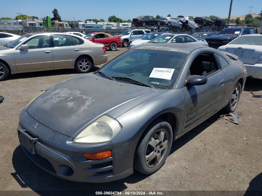 2003 Mitsubishi Eclipse Gs VIN: 4A3AC44G03E204845 Lot: 39604794