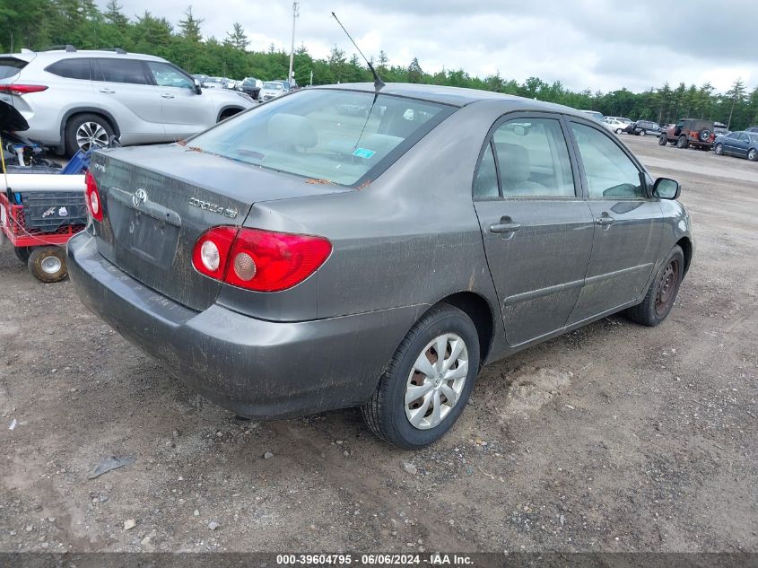 2006 Toyota Corolla Le VIN: 2T1BR32E46C678628 Lot: 39604795