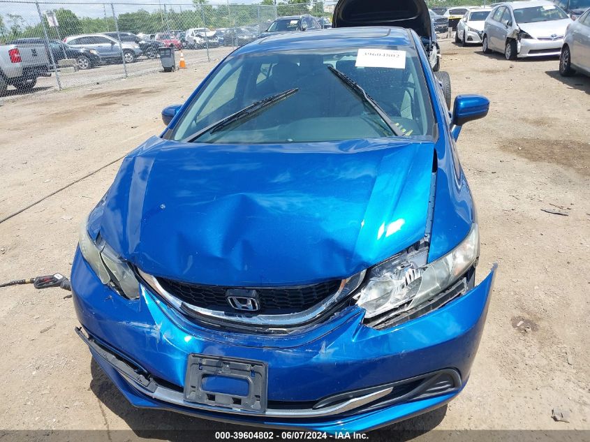 2014 Honda Civic Ex VIN: 2HGFB2F80EH544242 Lot: 39604802