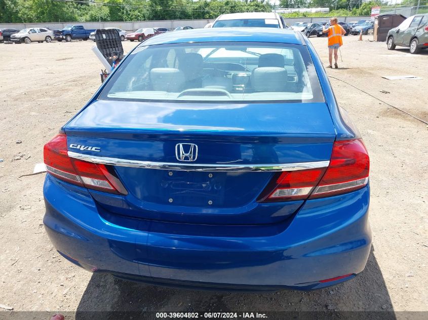 2014 Honda Civic Ex VIN: 2HGFB2F80EH544242 Lot: 39604802