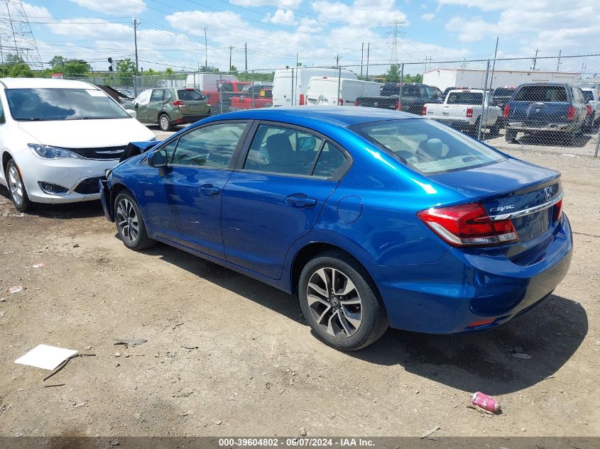 2014 Honda Civic Ex VIN: 2HGFB2F80EH544242 Lot: 39604802