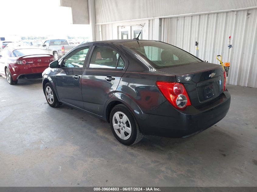 2014 Chevrolet Sonic Ls Auto VIN: 1G1JA5SH2E4131604 Lot: 39604803