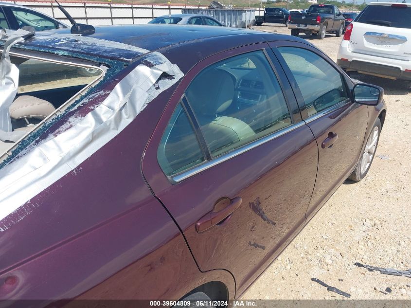 2011 Ford Fusion Sel VIN: 3FAHP0JG9BR238822 Lot: 39604809