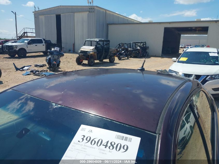 2011 Ford Fusion Sel VIN: 3FAHP0JG9BR238822 Lot: 39604809