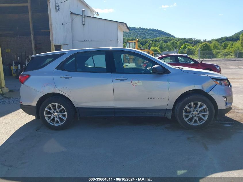 2018 Chevrolet Equinox Ls VIN: 2GNAXREV9J6253892 Lot: 39604811