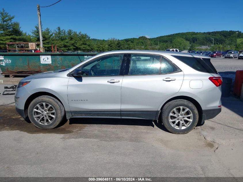 2018 Chevrolet Equinox Ls VIN: 2GNAXREV9J6253892 Lot: 39604811