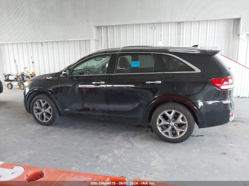 2016 Kia Sorento 3.3L Sx VIN: 5XYPKDA51GG081069 Lot: 39604819