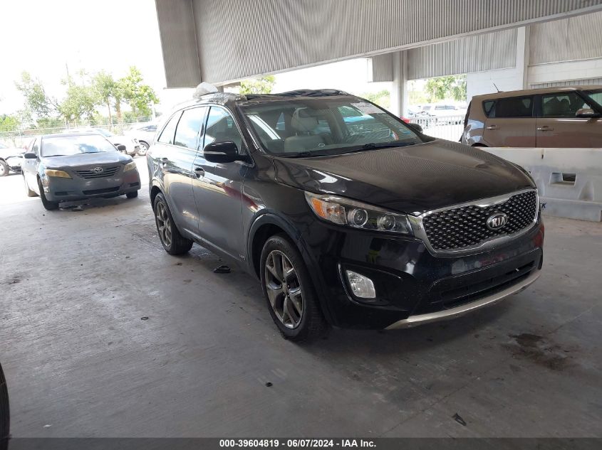 2016 KIA SORENTO 3.3L SX - 5XYPKDA51GG081069