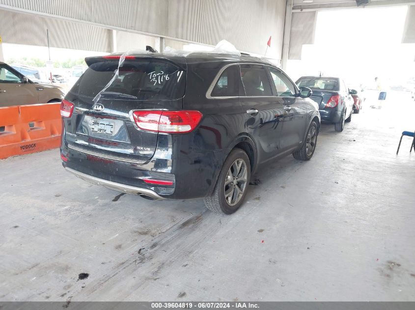 2016 Kia Sorento 3.3L Sx VIN: 5XYPKDA51GG081069 Lot: 39604819