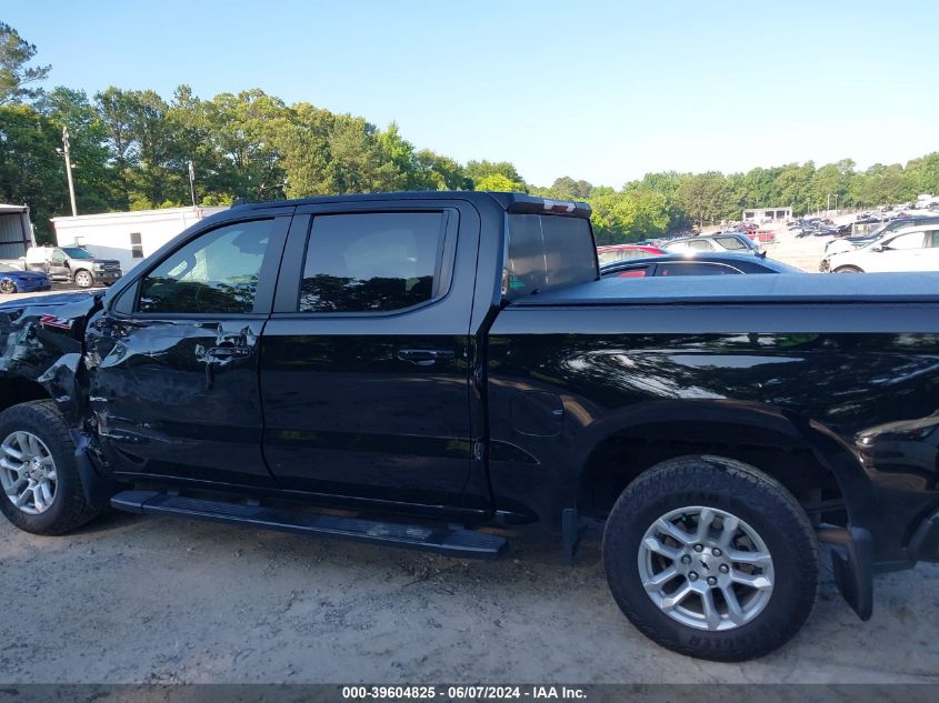 2022 Chevrolet Silverado K1500 Rst VIN: 1GCUDEED9NZ646302 Lot: 39604825