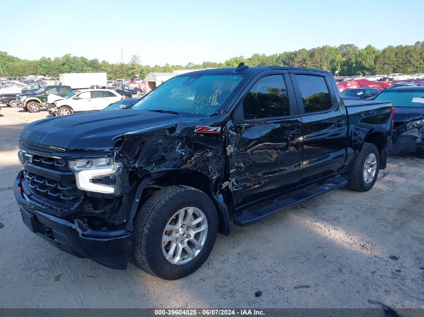 2022 Chevrolet Silverado K1500 Rst VIN: 1GCUDEED9NZ646302 Lot: 39604825