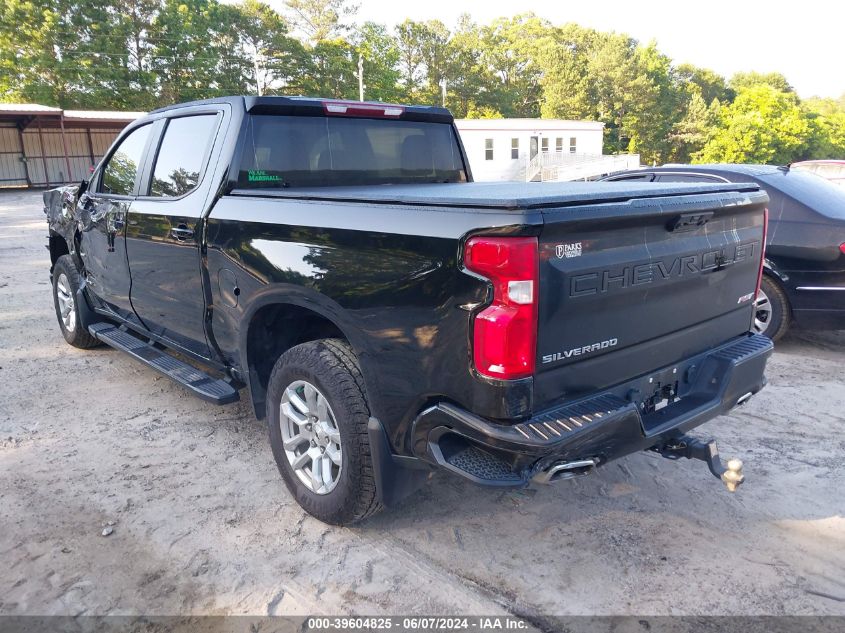 2022 Chevrolet Silverado K1500 Rst VIN: 1GCUDEED9NZ646302 Lot: 39604825