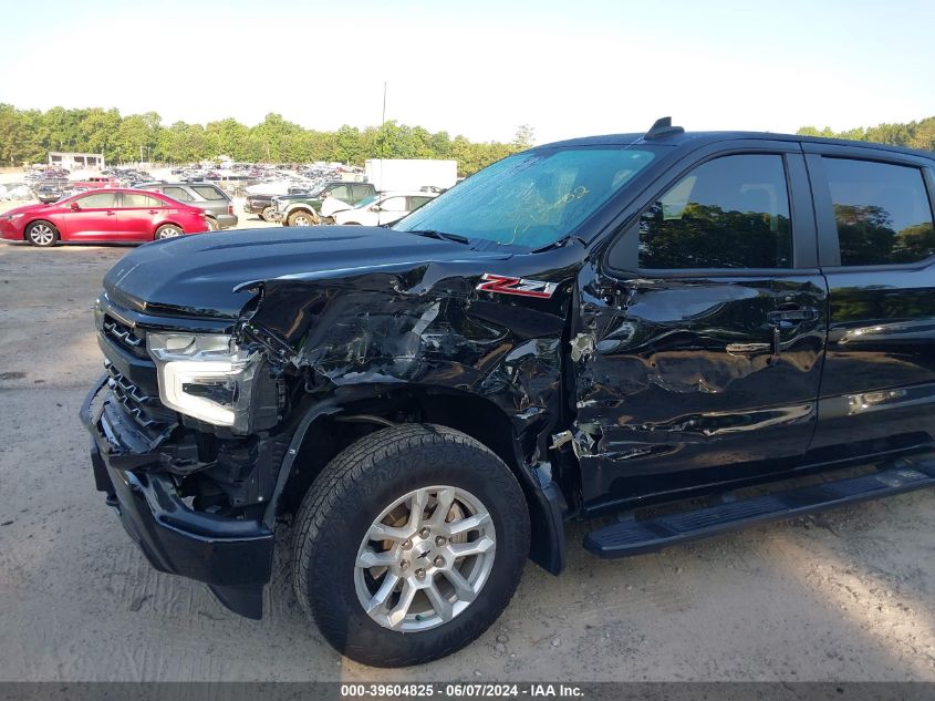 2022 Chevrolet Silverado K1500 Rst VIN: 1GCUDEED9NZ646302 Lot: 39604825