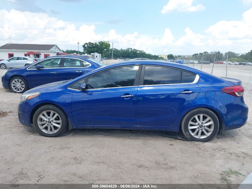 2017 Kia Forte S VIN: 3KPFL4A7XHE045423 Lot: 39604829