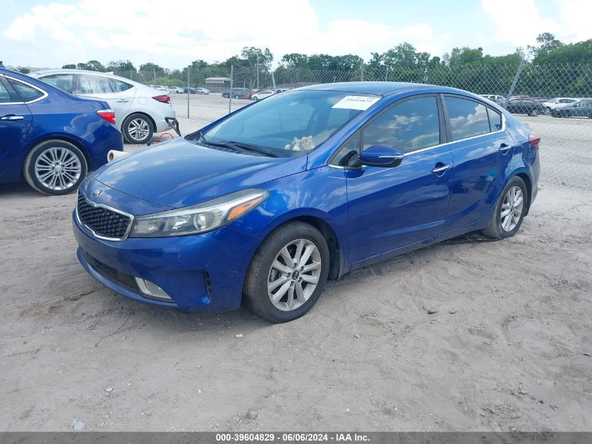 2017 Kia Forte S VIN: 3KPFL4A7XHE045423 Lot: 39604829