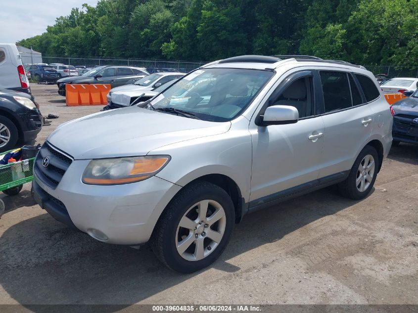 2008 Hyundai Santa Fe Limited/Se VIN: 5NMSH13EX8H167203 Lot: 39604835