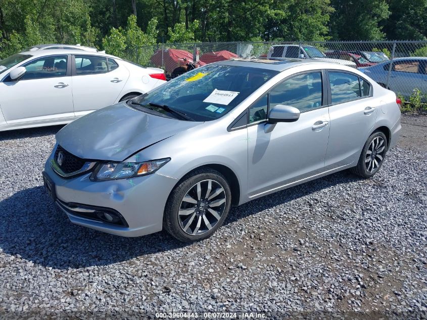 2014 Honda Civic Ex-L VIN: 2HGFB2F93EH526567 Lot: 39604843