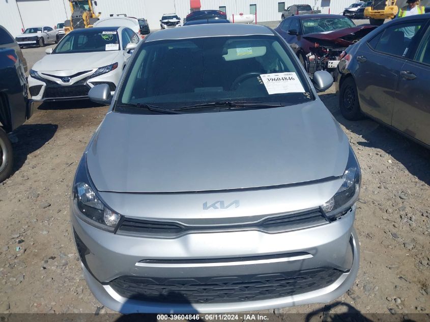 2022 Kia Rio S VIN: 3KPA24AD1NE431534 Lot: 39604846