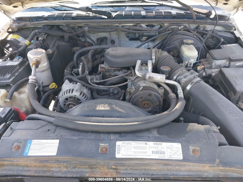 1998 Chevrolet Blazer Ls VIN: 1GNDT13W9W2152670 Lot: 39604858