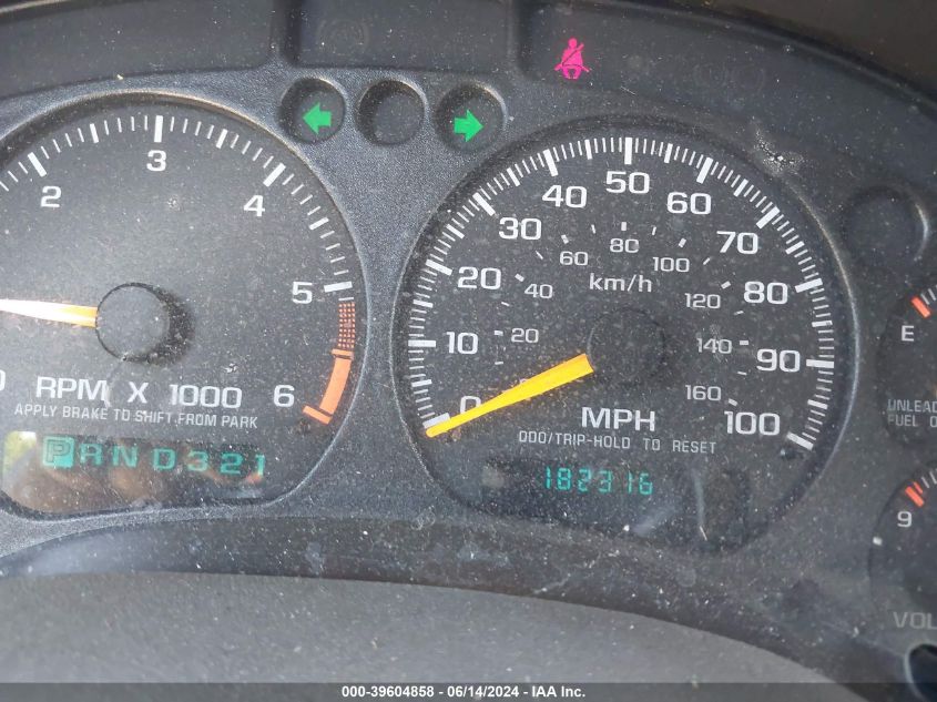 1998 Chevrolet Blazer Ls VIN: 1GNDT13W9W2152670 Lot: 39604858