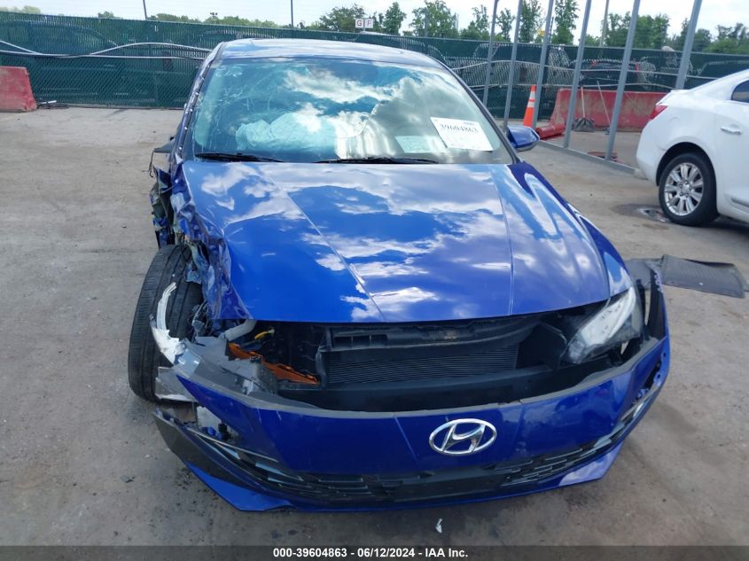 2022 Hyundai Elantra Sel VIN: KMHLN4AG7NU331154 Lot: 39604863