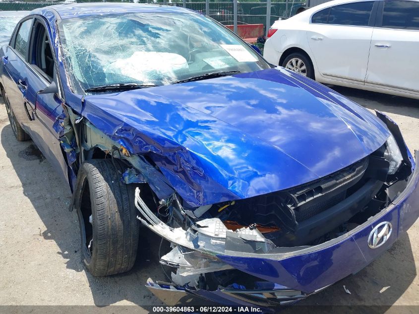 2022 Hyundai Elantra Sel VIN: KMHLN4AG7NU331154 Lot: 39604863