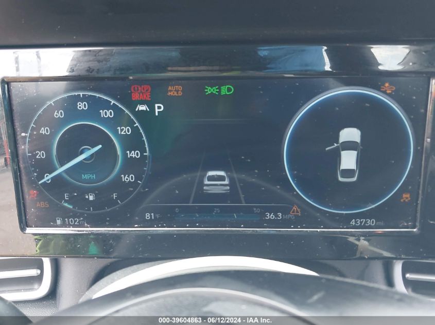 2022 Hyundai Elantra Sel VIN: KMHLN4AG7NU331154 Lot: 39604863