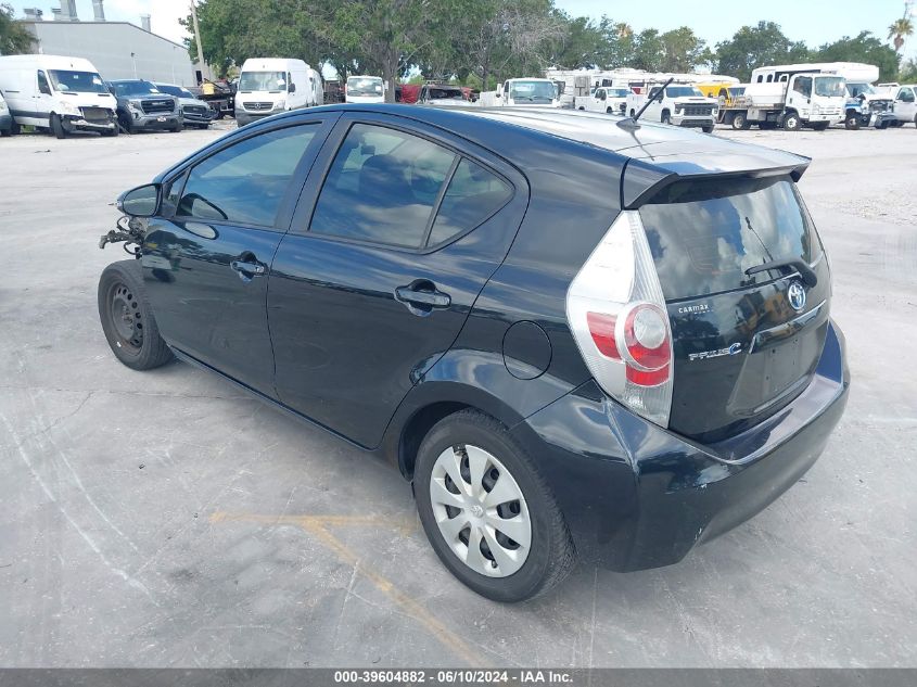 JTDKDTB39E1563376 2014 Toyota Prius C Two