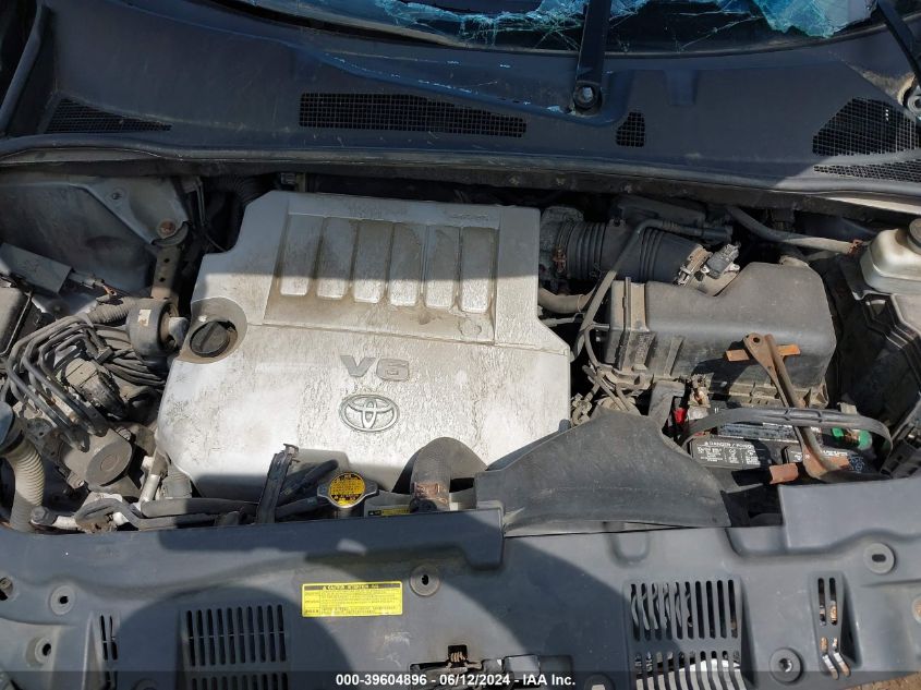 2010 Toyota Highlander Base V6 VIN: 5TDZK3EH8AS010758 Lot: 39604896