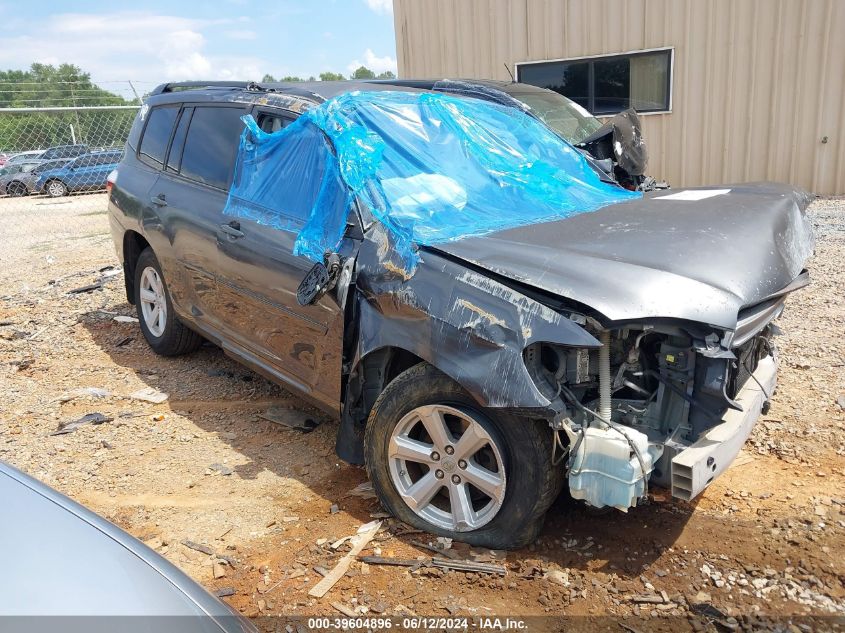 2010 Toyota Highlander Base V6 VIN: 5TDZK3EH8AS010758 Lot: 39604896