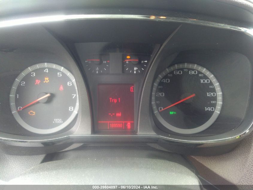 2011 GMC Terrain Slt-1 VIN: 2CTFLUE51B6226205 Lot: 39604897