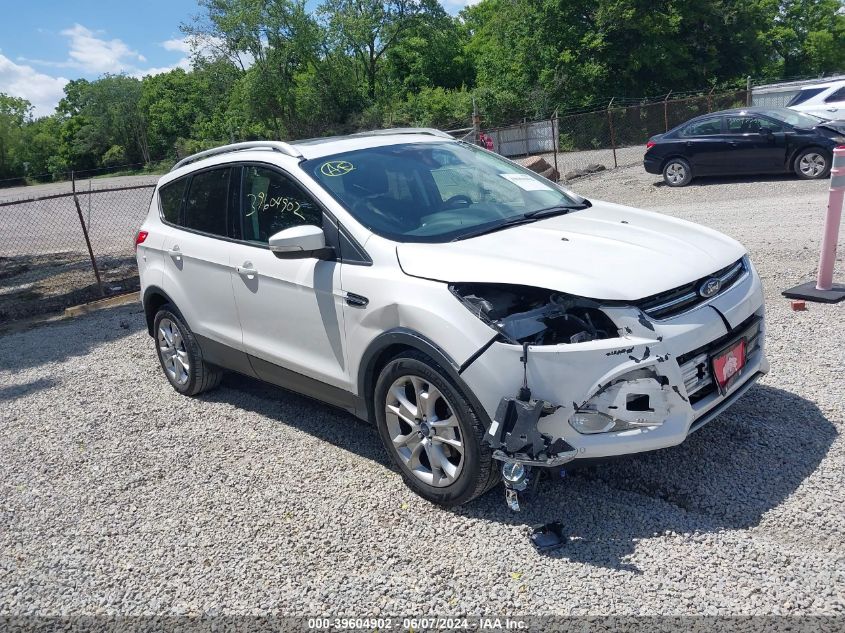 2014 Ford Escape Titanium VIN: 1FMCU0JX7EUB70915 Lot: 39604902