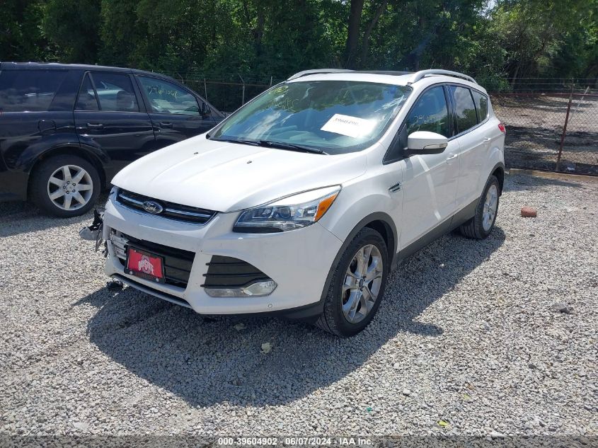 2014 Ford Escape Titanium VIN: 1FMCU0JX7EUB70915 Lot: 39604902