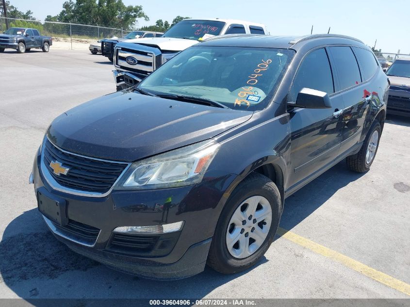 2017 Chevrolet Traverse Ls VIN: 1GNKRFEDXHJ304723 Lot: 39604906