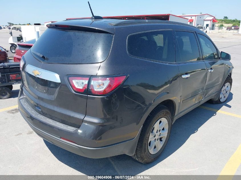 2017 Chevrolet Traverse Ls VIN: 1GNKRFEDXHJ304723 Lot: 39604906