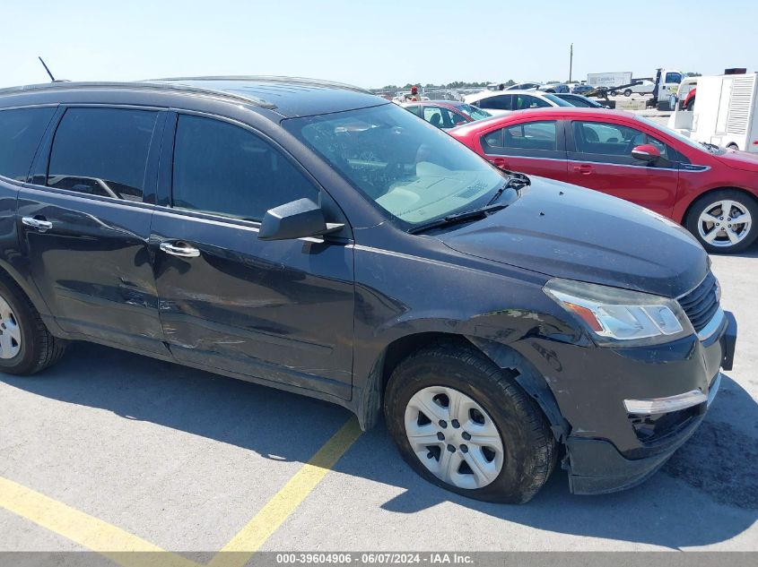 2017 Chevrolet Traverse Ls VIN: 1GNKRFEDXHJ304723 Lot: 39604906