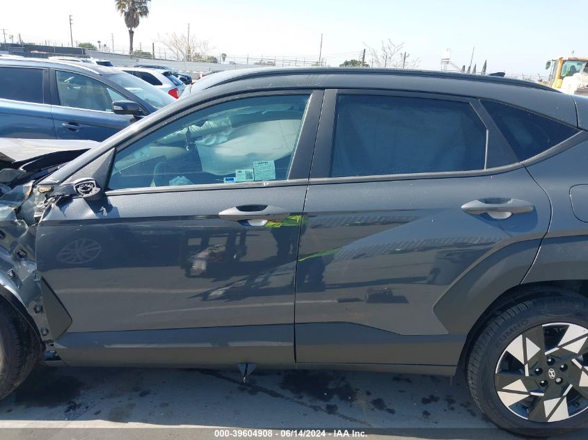 2024 Hyundai Kona Sel VIN: KM8HB3AB0RU096650 Lot: 39604908